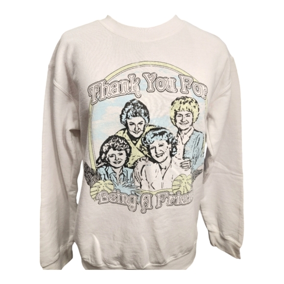 Girl Tribe Co. Sweaters - Golden Girls Graphic Fuzzy Sweatshirt